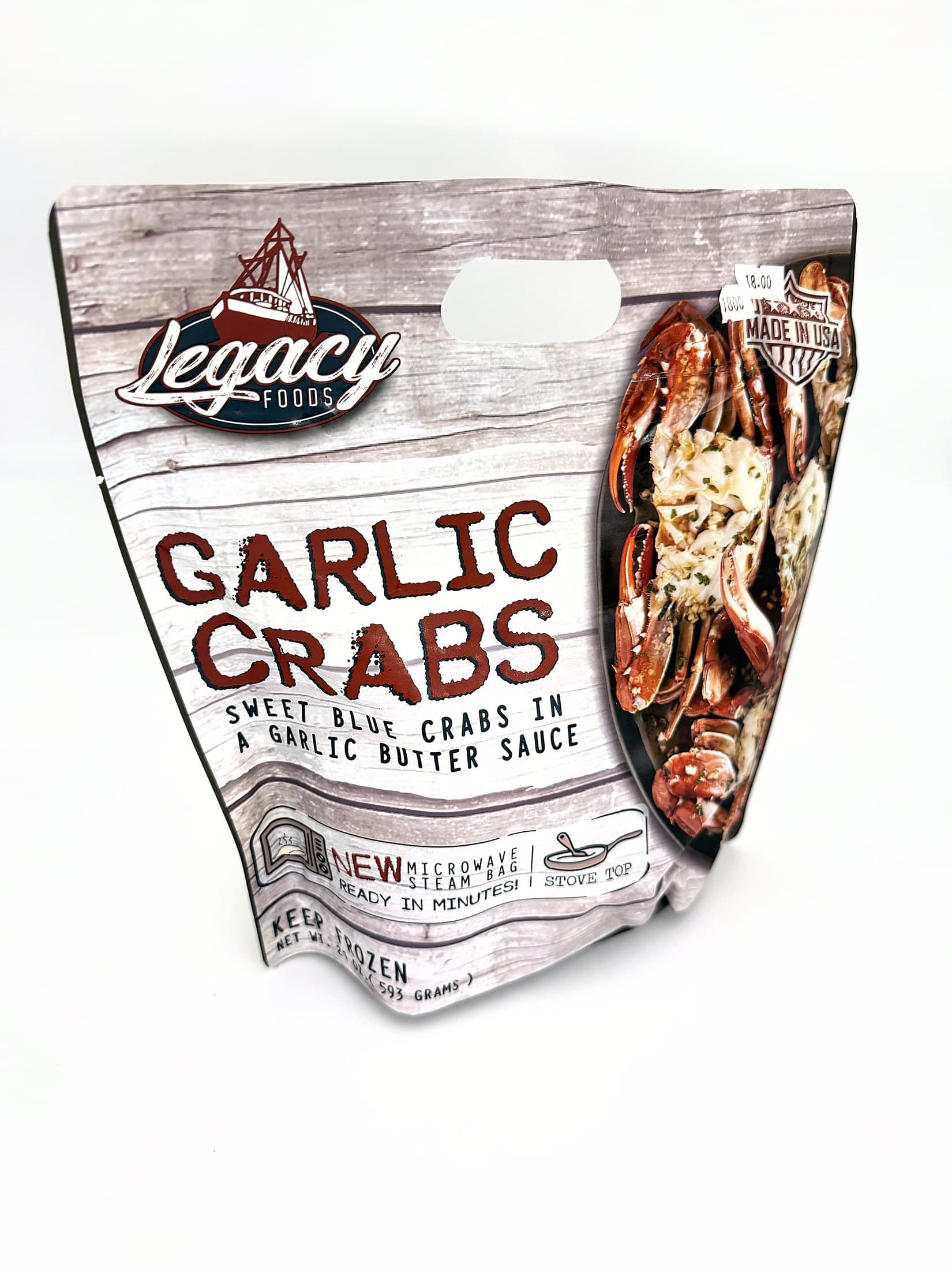 Legacy Foods Garlic Crabs