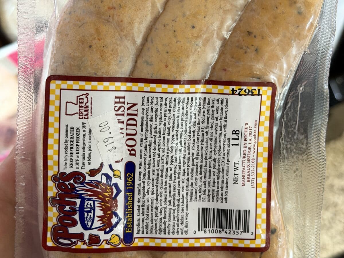 Poche's Crawfish Boudin