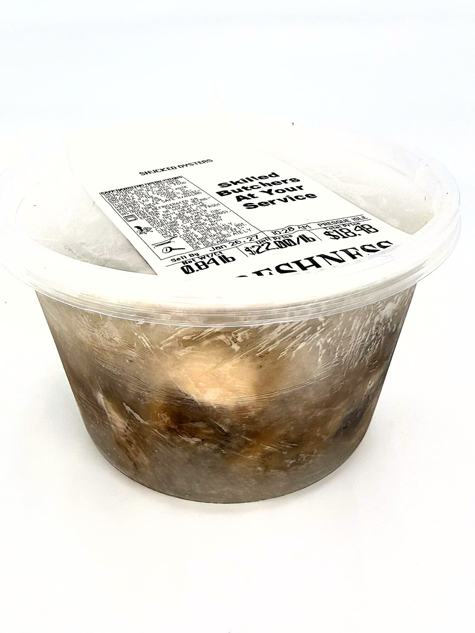 Shucked Oysters