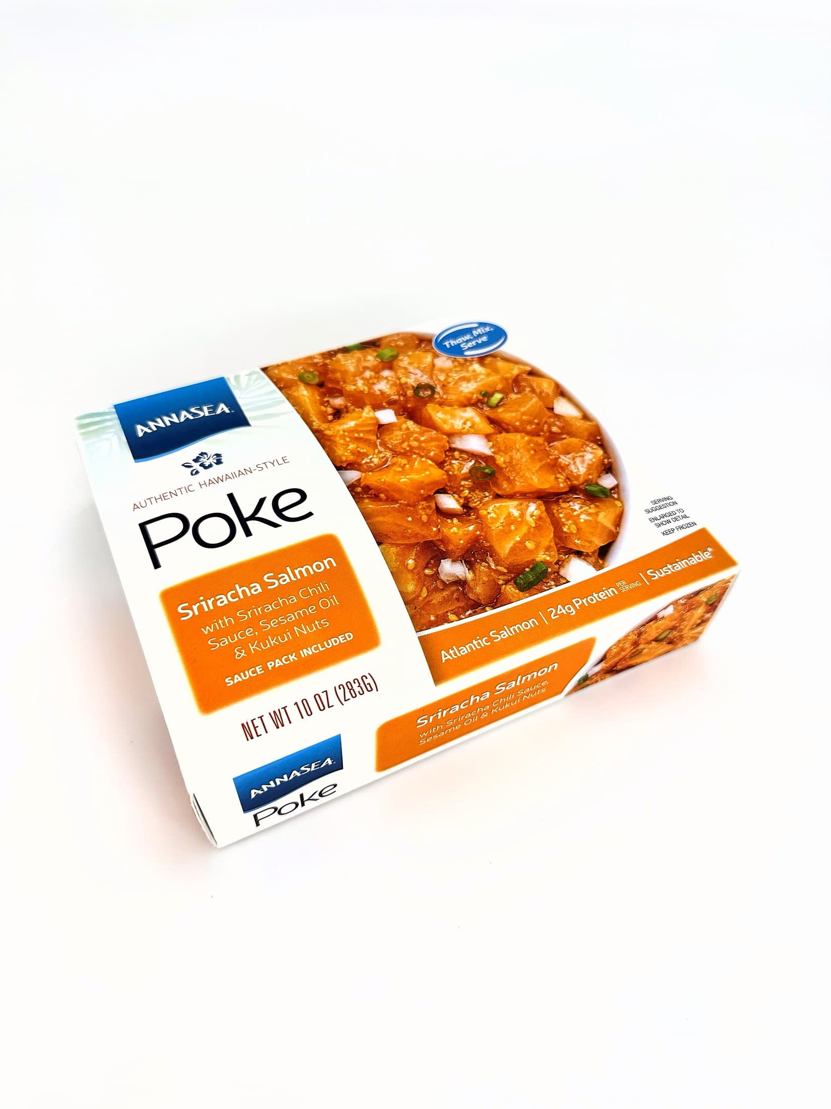 Sriracha Salmon Poke