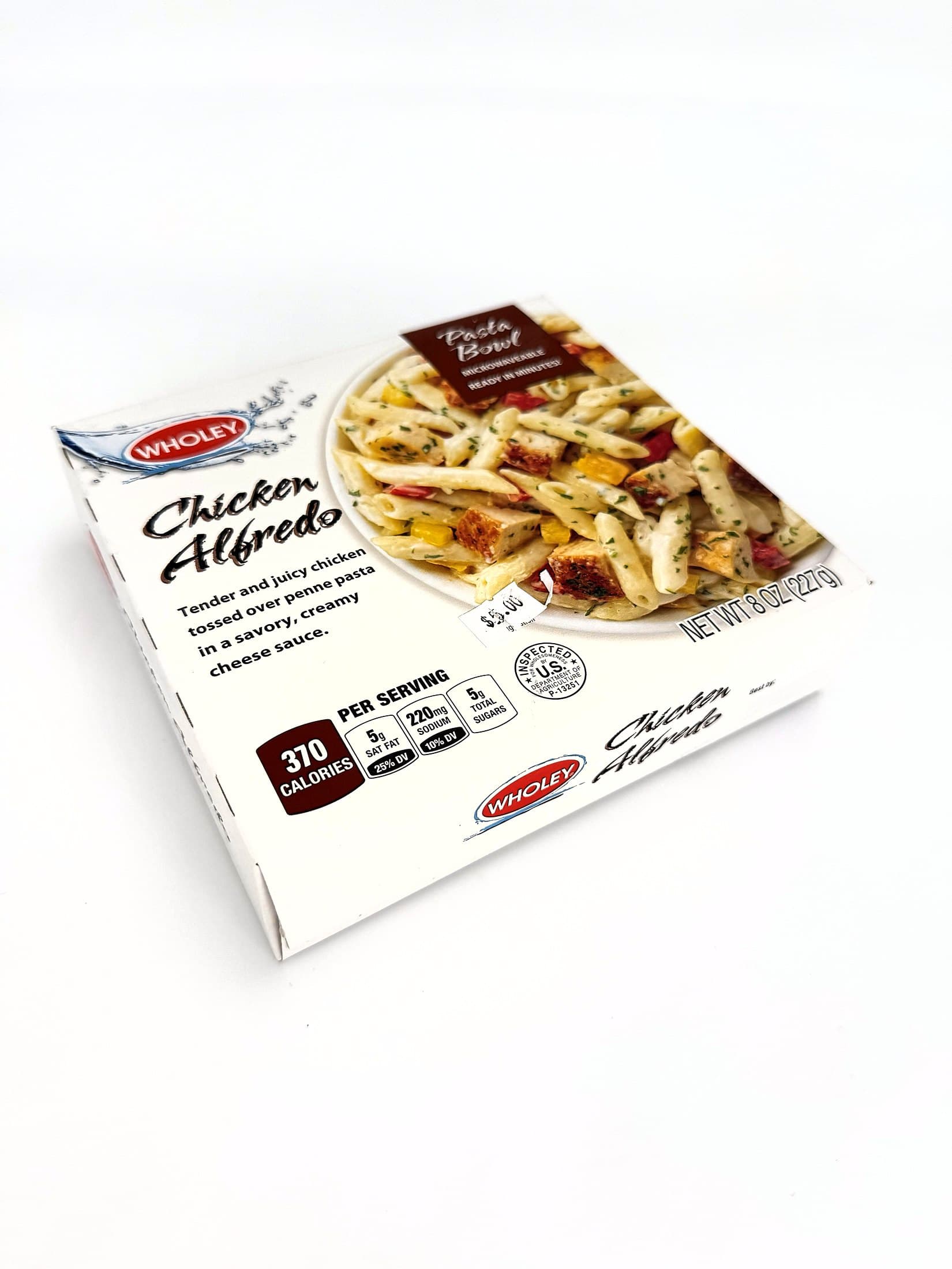 Wholey Chicken Alfredo Pasta Bowl