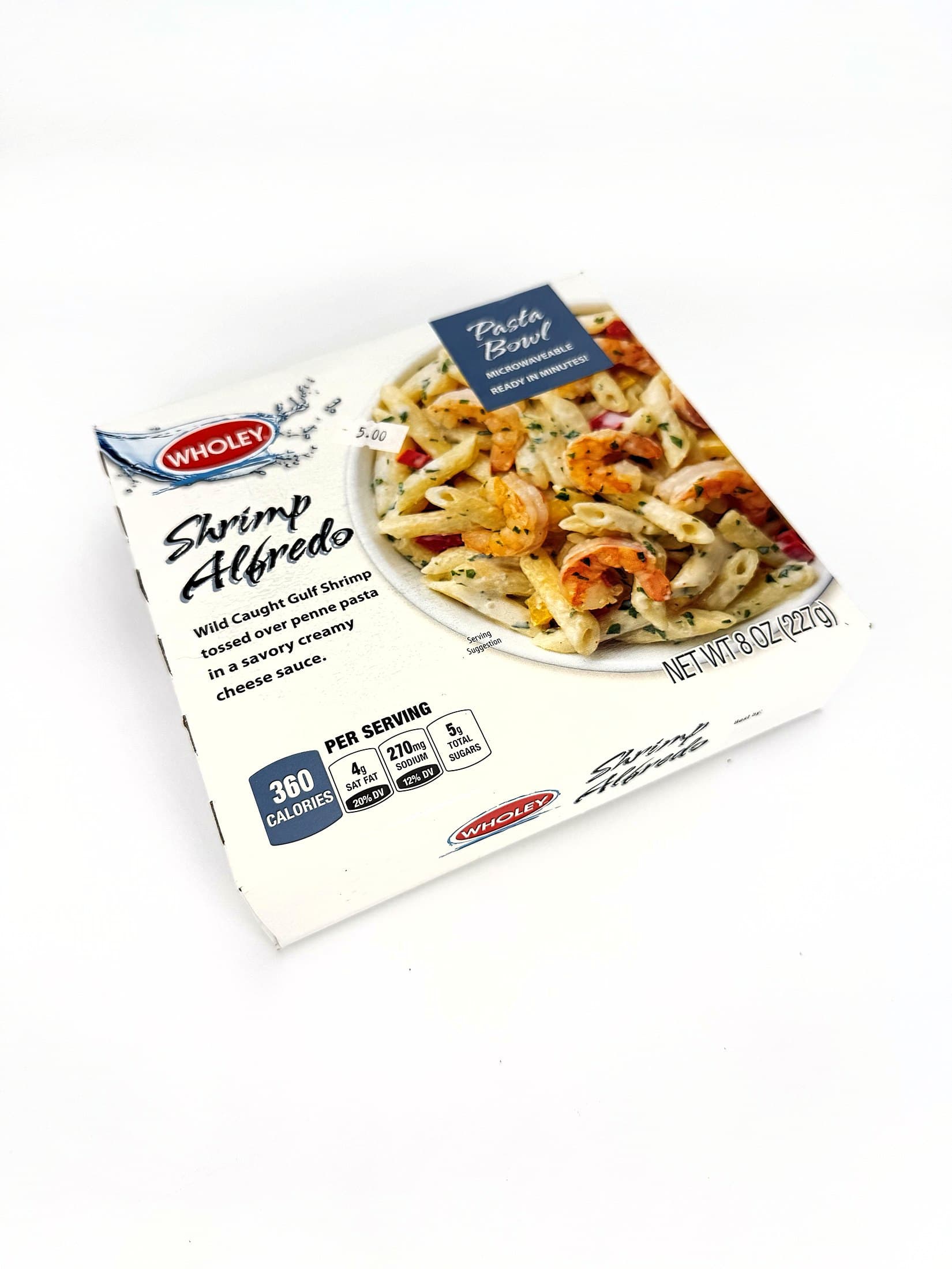 Wholey Shrimp Alfredo Pasta Bowl