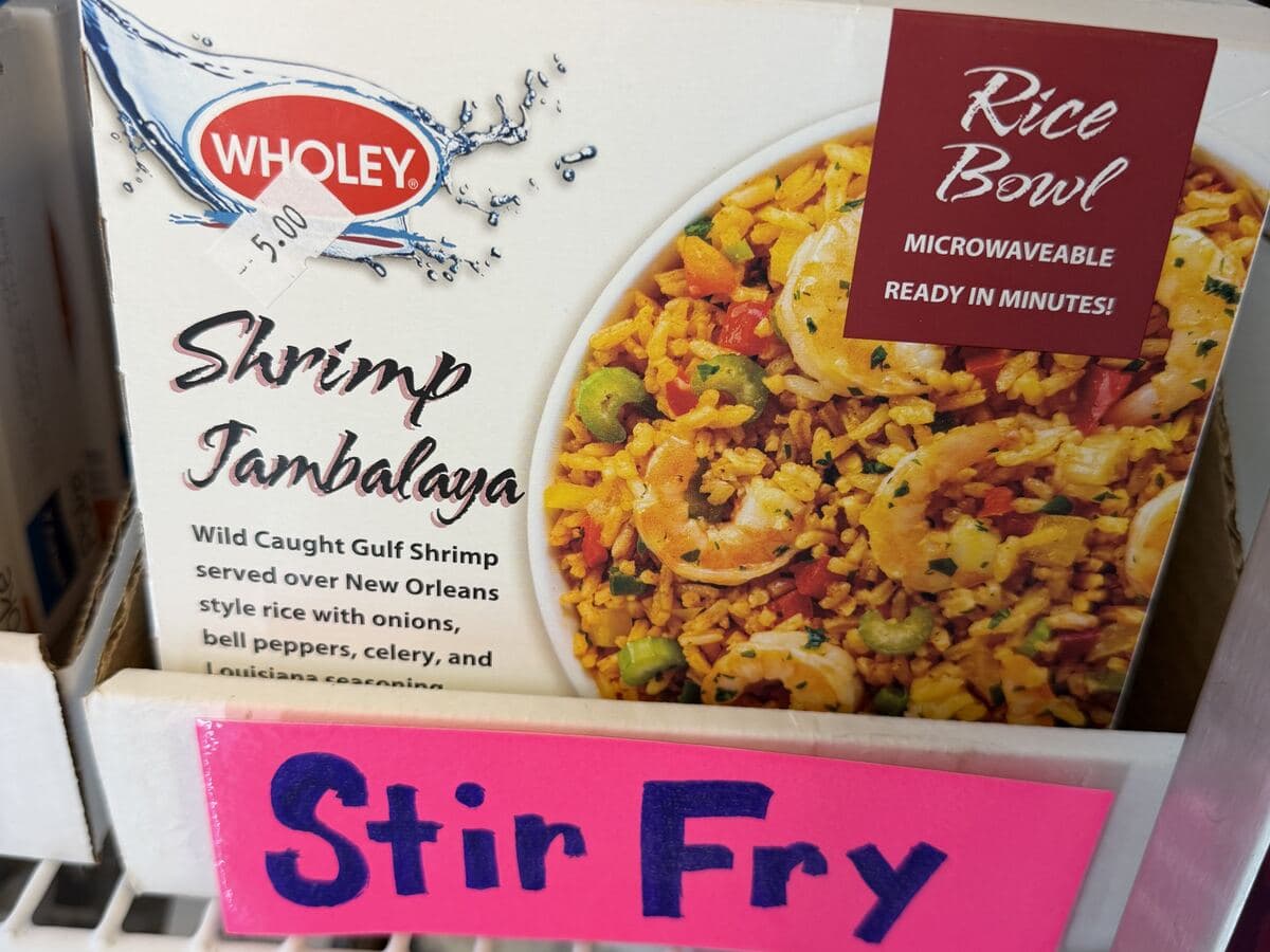 Wholey Shrimp Jambalaya Rice Bowl