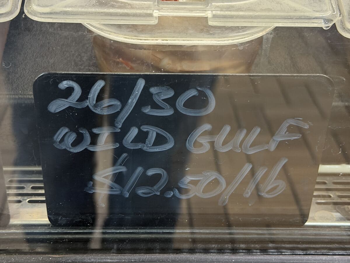 Wild Gulf Shrimp